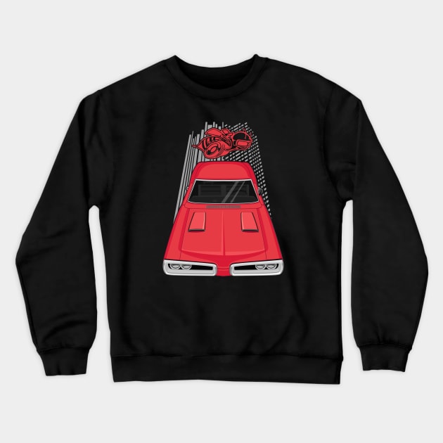 Dodge Coronet Super Bee 1970 - red Crewneck Sweatshirt by V8social